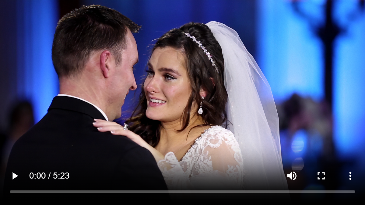 This bride thought her first dance was ruined